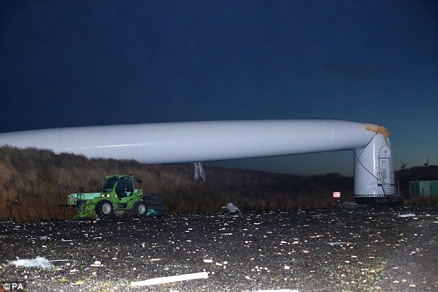 Sounds of grinding metal and the large structure collapsing could be heard as far as seven miles away